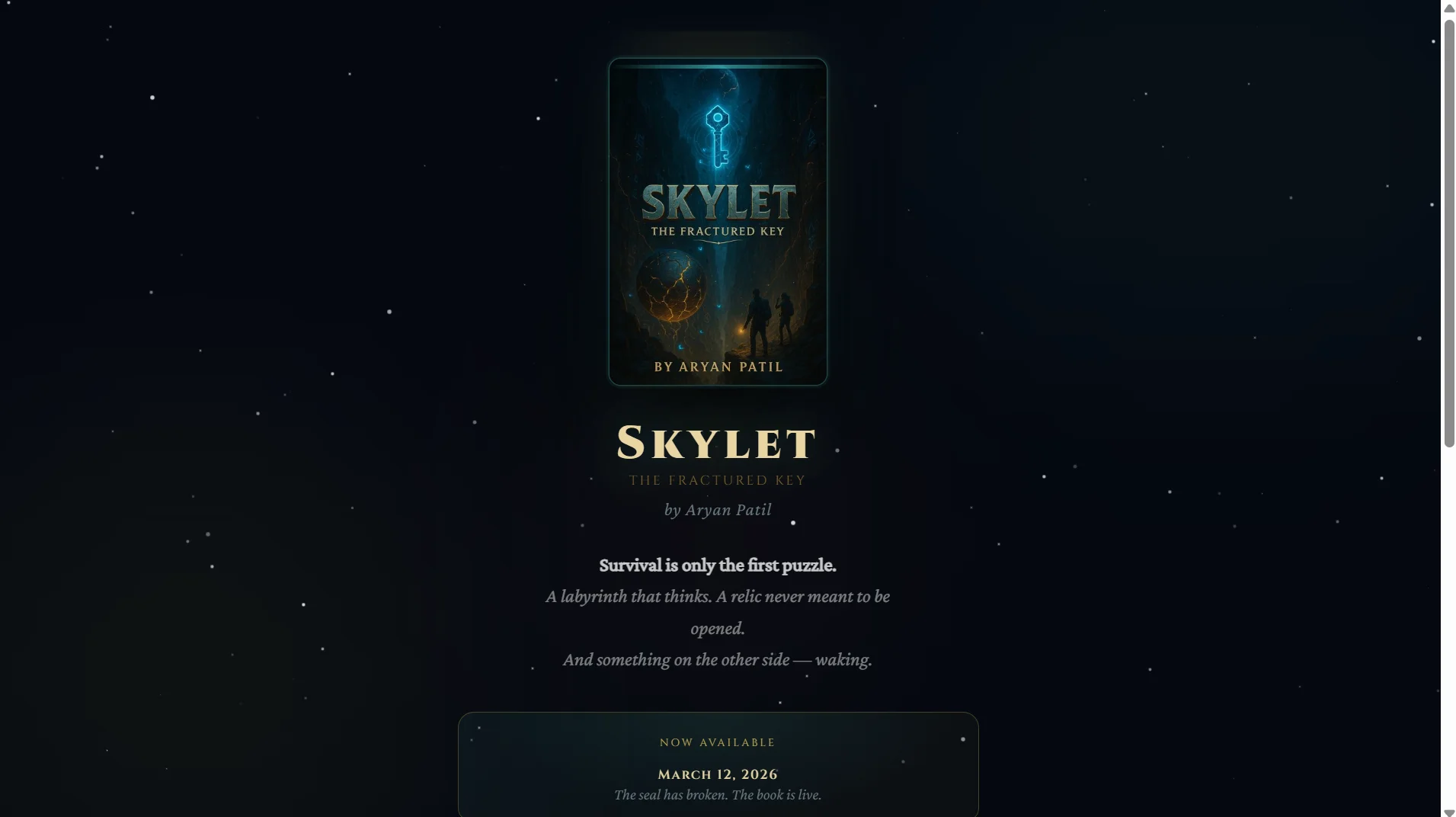 Skylet website preview